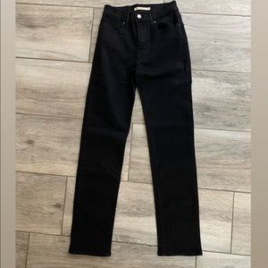 Levi’s 724 High Rise Straight size 25 W (30 L)